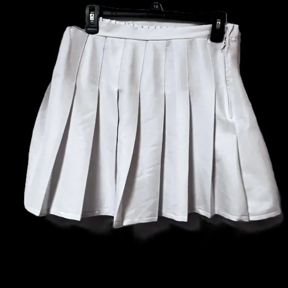 White and Black (pair) - Wild Fable Tennis Mini Skirt - Picture 4 of 9